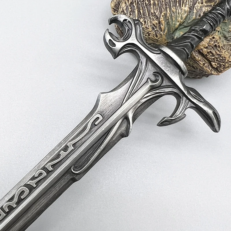 21cm Eduj Ancient Nord Hero Sword The Elder Kvenel the Tongue Scrolls 5 TES5 Game Peripherals 1:6 Metal Weapon Model Crafts Toys