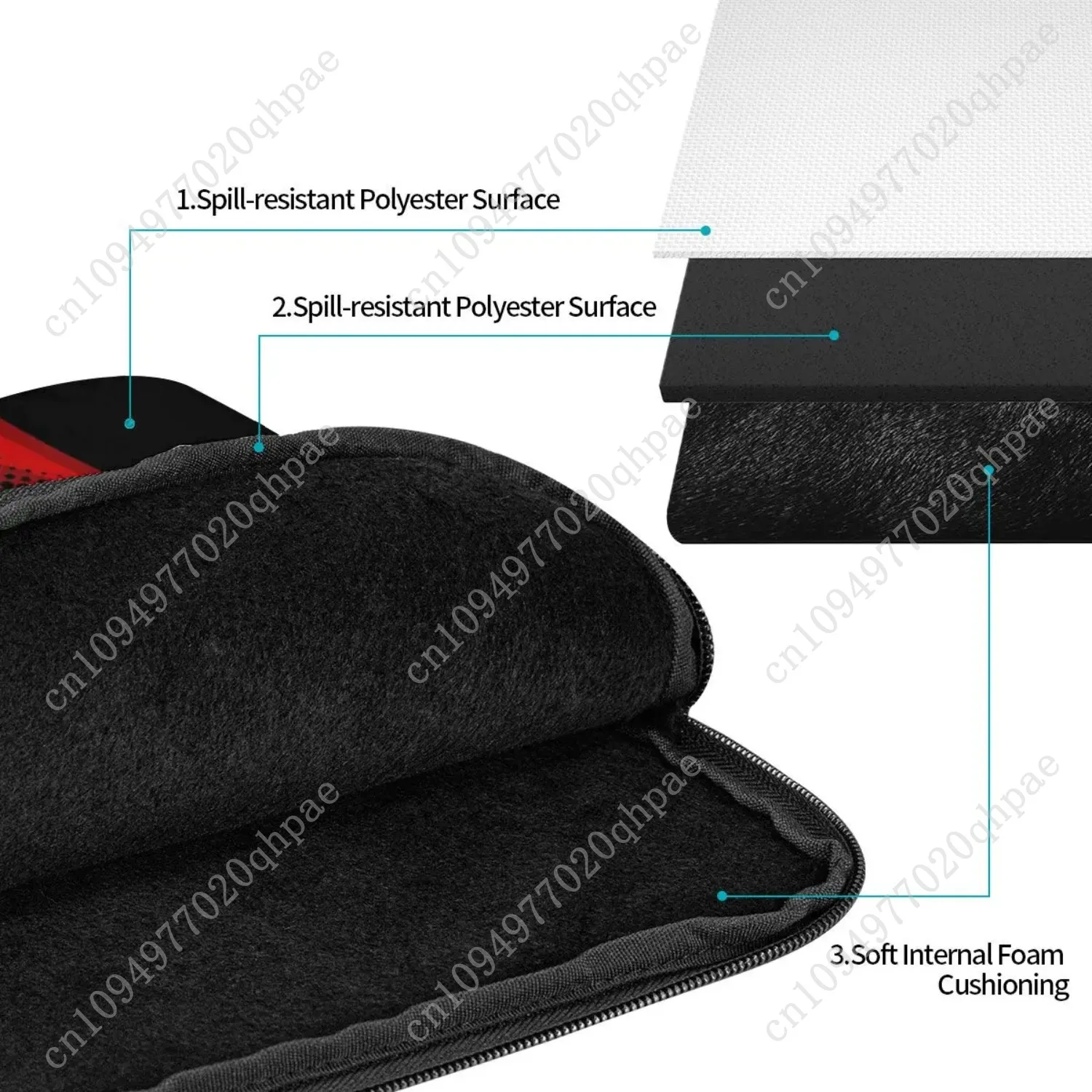 حافظة مضادة للصدمات 12 "13" 15 "17" اليابانية أوني شيطان حقيبة لابتوب كم لماك بوك اير برو نينجا الساموراي حقيبة دفتر