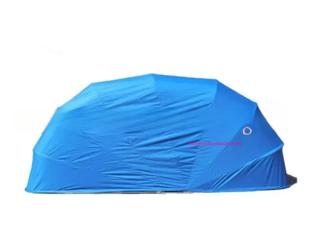 

Car Tent Portable Manual Waterproof Car House Shed Foldable Shelter Carport Parking Canopy Galvanized Steel Retractable Garage
