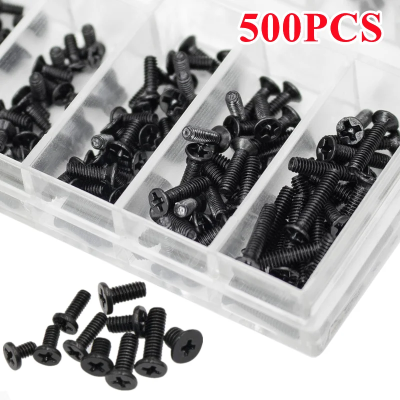 500Pcs 18 Arten Laptop Notebook Computer Reparatur Schrauben Kit für Lenovo Samsung IBM Festplatte SATA Notebook Laptop Schrauben fahrer