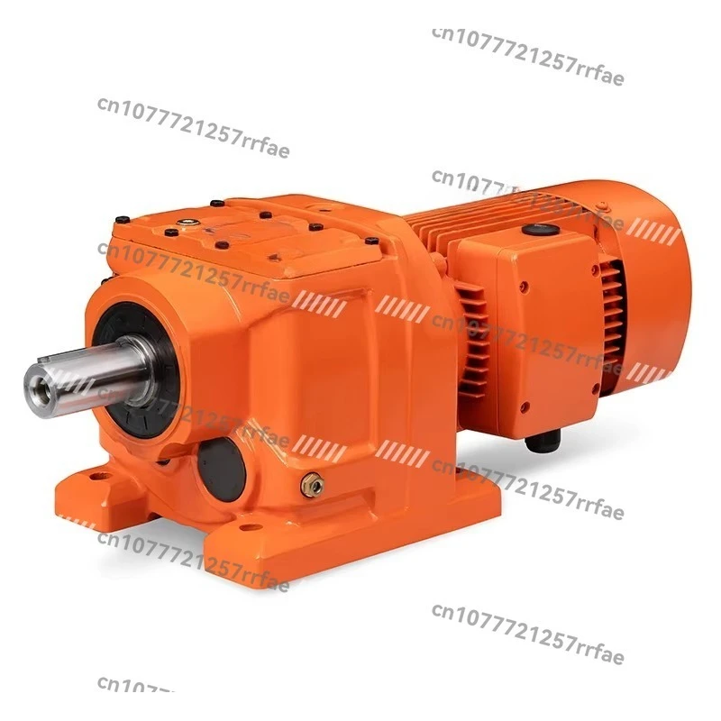 Helical gear reducer Industrial gearbox Construction electric gear reducer
