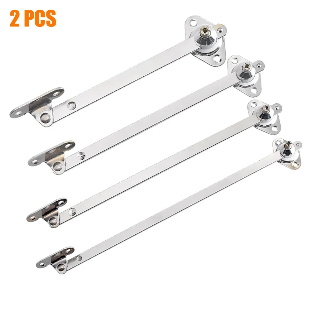 

2PCS Cabinet Hinge Down Drop Lid Support Cupboard Furniture Doors Close Lift Up Flap Stay Hinge Sliding Rail 6/8/10/12 Inch