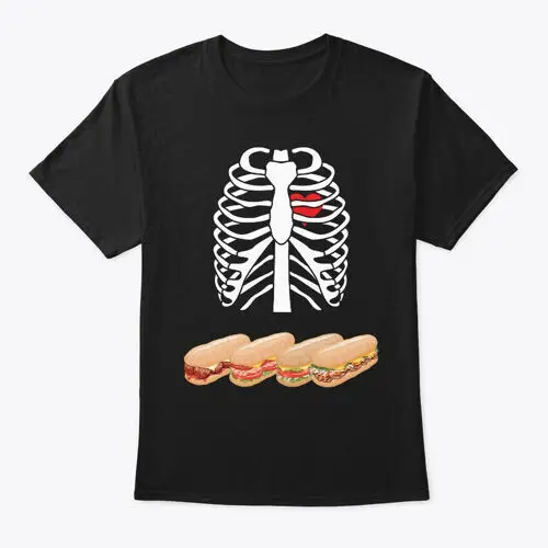 

Skeleton Vietnam Banh Mi Halloween T-Shirt Made in the USA Size S to 5XL