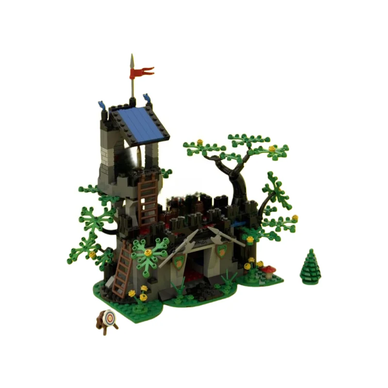 

Архитектурная модель дома в лесном стиле MOC - конструктор из мелких деталей для сборки игрушек, 429 элементов - подходит для всех.