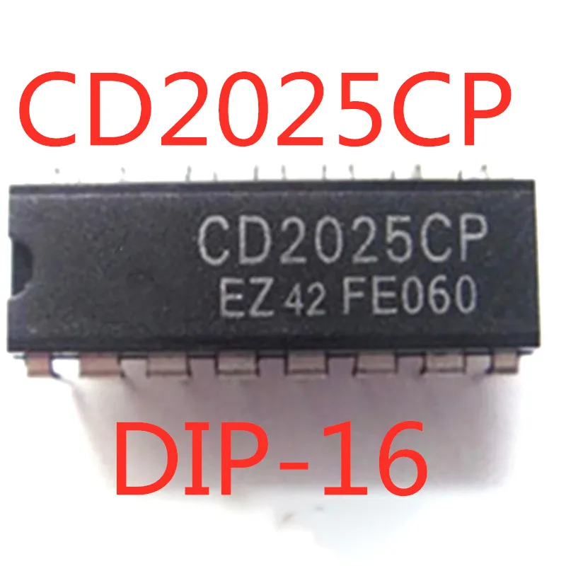 

5PCS/LOT 100% Quality CD2025CP CD2025 2025CP DIP-16 Dual Channel Power Amplifier In Stock New Original