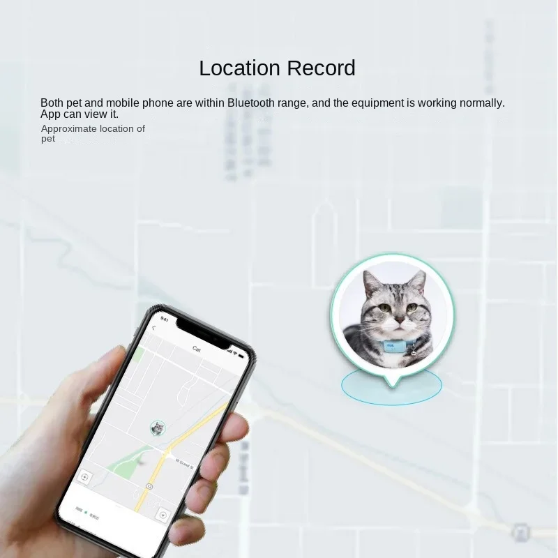 NUT Pet Collar Anti-lost Smart Pet Locator Alarm Smart Cat and Dog Anti-lost Bluetooth Tracking