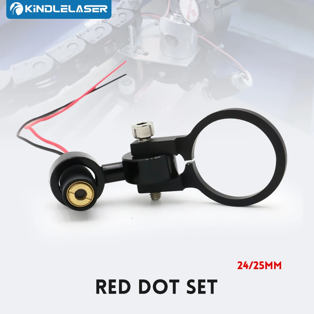 KINDLELASER Diode Module Red Dot Device Positioning DC 5V for DIY Co2 Laser Engraving Cutting Head