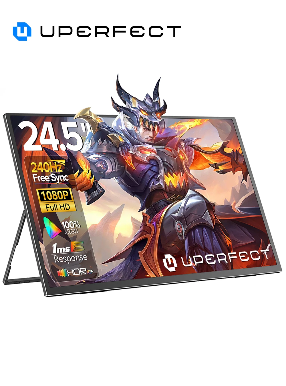 Pc Gaming Y Monitor - UPERFECT 240Hzリフレッシュレートモニター 24.5インチ 1080P 100% sRGB