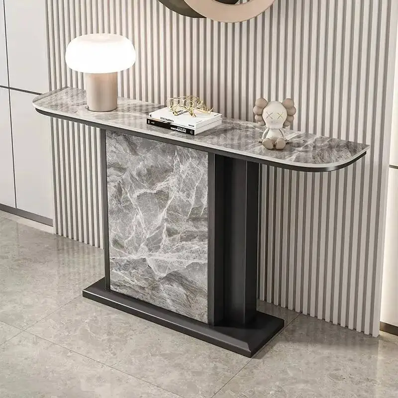 

Midcentry Console Table Modern Metal Luxury Lobby Hallway Console Table Nordic Entrance Wohnzimmer Tisch Living Room Furniture