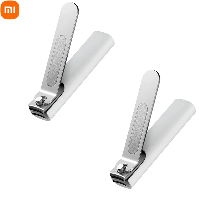 شاومي Mijia الفولاذ المقاوم للصدأ مسمار كليبرز مع مكافحة سبلاش غطاء المتقلب باديكير العناية مسمار كليبرز ملف المهنية #1