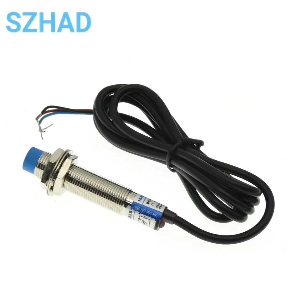 3D printer proximity switch LJ12A3-4-Z/BX accessories three-wire NPN normally open 6-36V inductance type