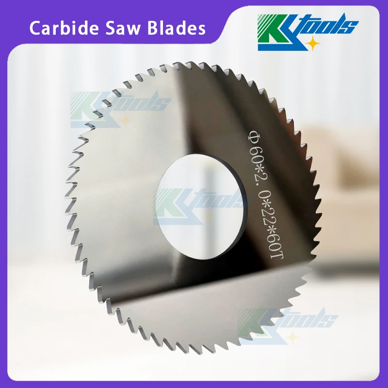 Carbide Saw Blade Milling Cutter diameter Tungsten steel saw blade milling cutter Sawtooth slotting 125*0.5-5.0mm Inner Hole 22