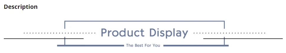 Product detail