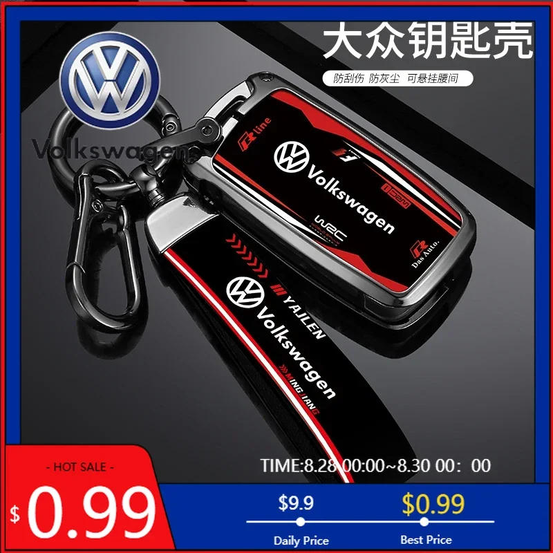 

Подстаканники, модный гоночный стиль, дизайн, чехол для ключей от автомобиля, чехол для ключей для VW Volkswagen Polo Tiguan Passat B5 B6 B7 Golf 4 5 6 MK6 Jett