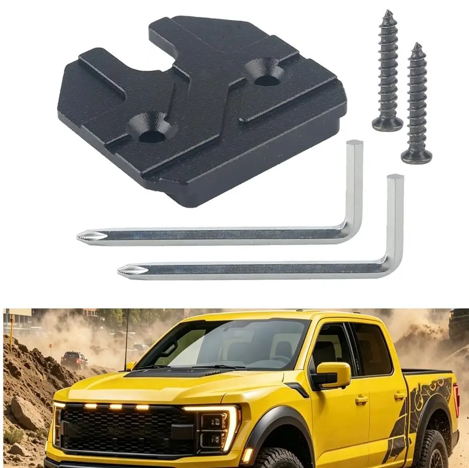 Sun Visor Clip Set for RAM 1500 2019 2020 2021 2022 2023 Repair Kit Compatible with For Truck Sun Shade Assembly