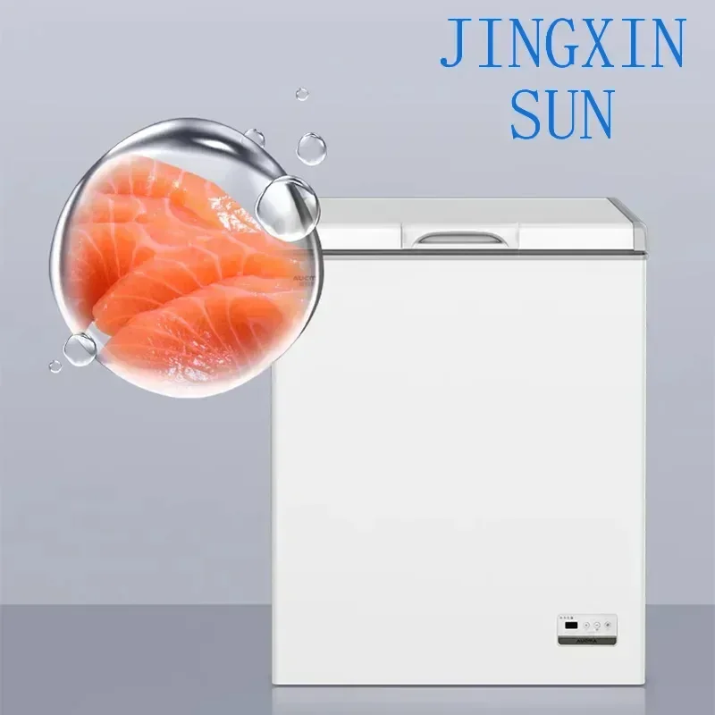 Feet Deep Chest Freezer Freezer with Electronic Display Screen Electronic Thermostat Accurate To Every Degree Adjustable Storage