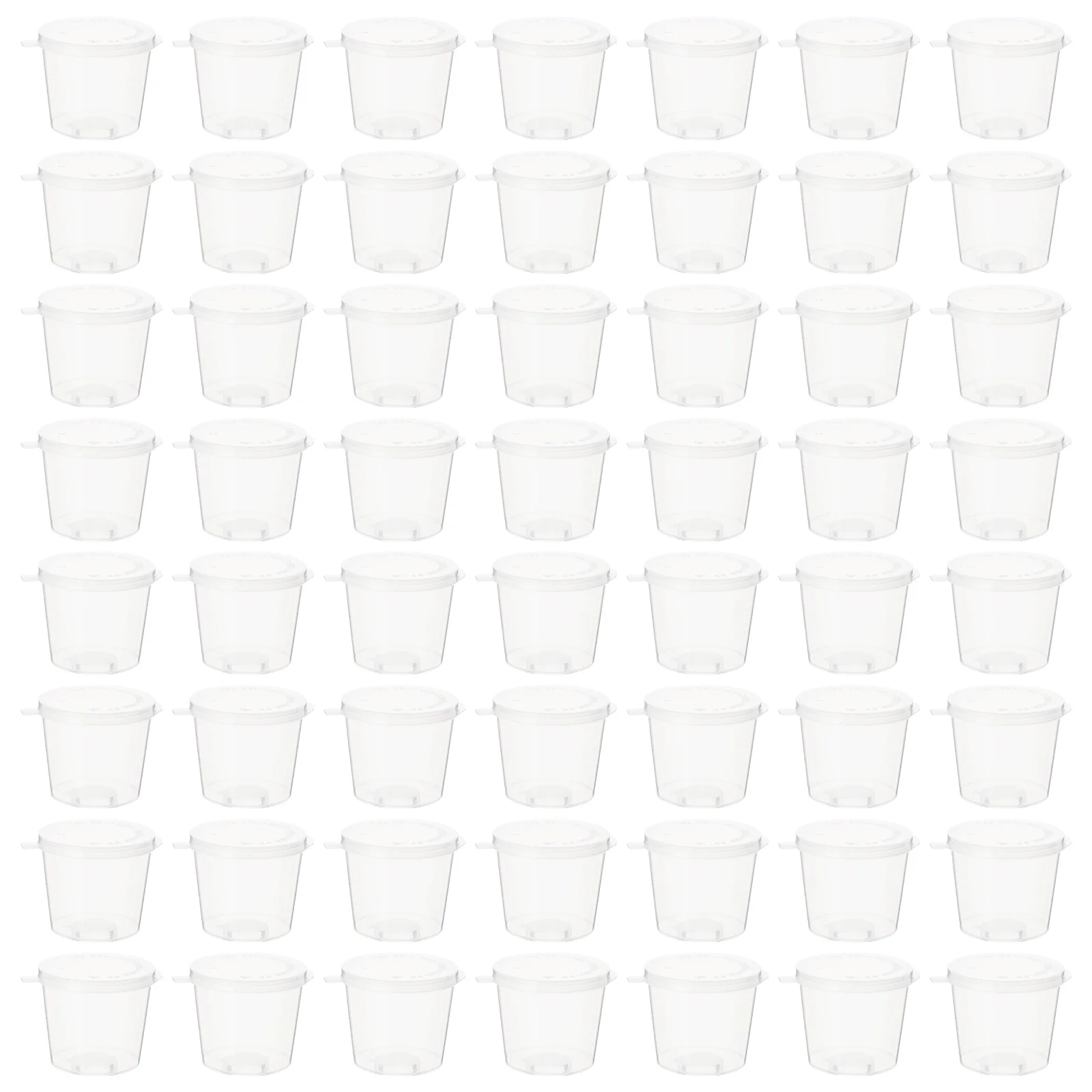 

100Pcs Pigment Holder Cups Watercolor Pigment Storage Cups Art Painting Color Mixing Clay Containers Clay Containers