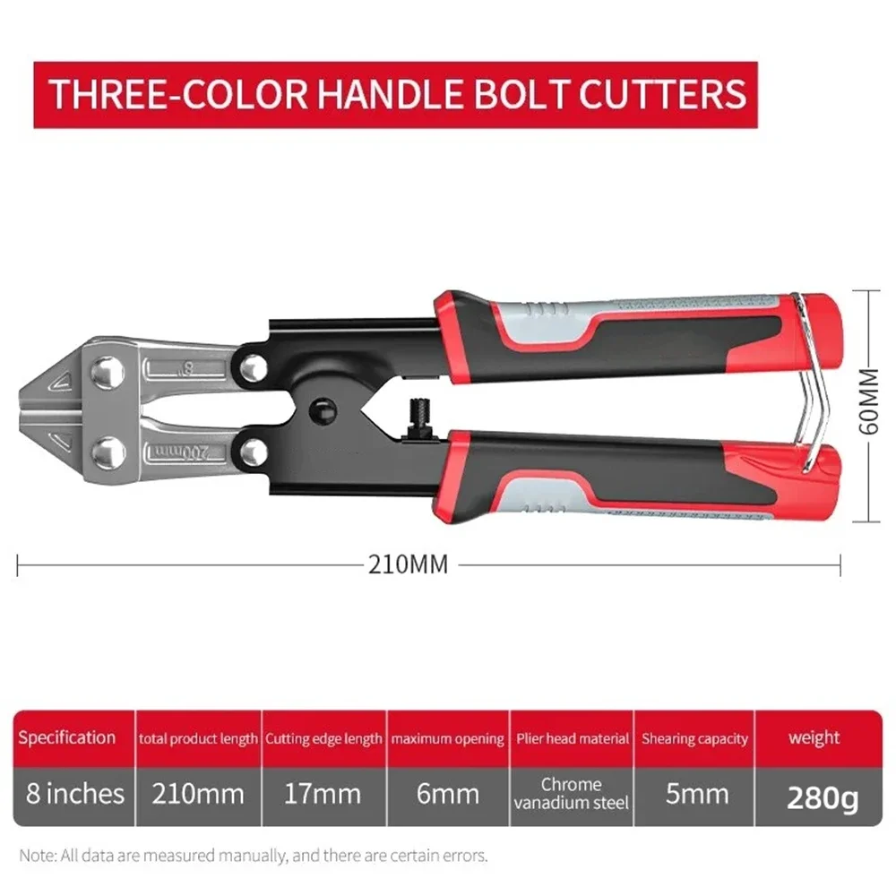 Wire Breaker Scissors Steel Bar Cutting Pliers Multi-functional Labor-Saving Wire Shears Vigorously Cutting Wire Pliers