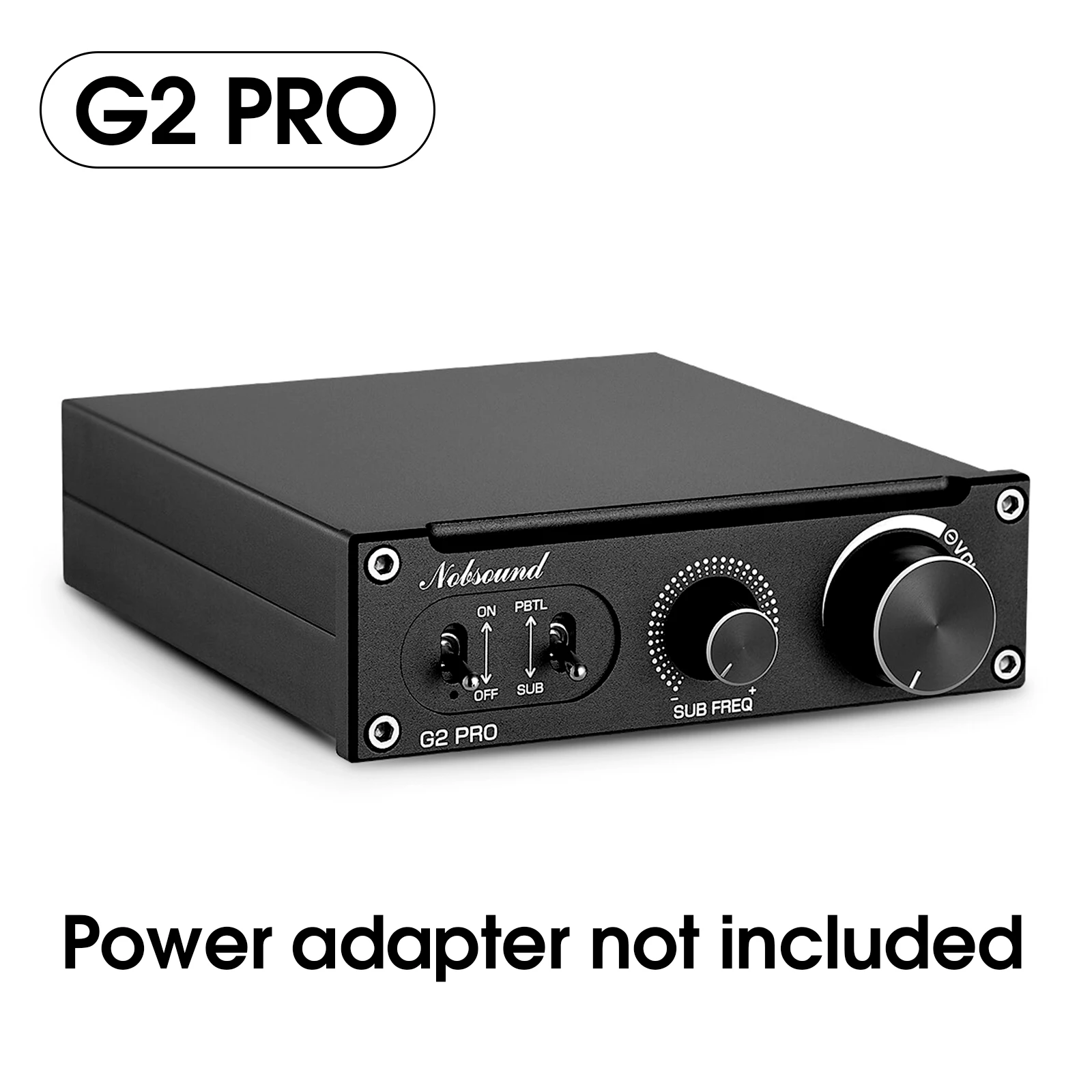 Nobsound Hi-Fi G2 pro Subwoofer / Volledige Frequentie Mono Kanaal Digitale Eindversterker 300W voor Home Theater Luidspreker