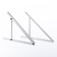 Renogy 28in Adjustable Solar Panel Mount Brackets, with Foldable Tilt Legs on Any Flat Surface for RV, Roof, Boat
