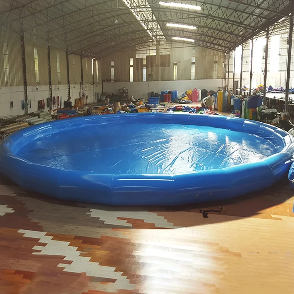 Large Round Inflatable Pool Outdoor Water Park Giant Blow Up Swimming Pools For Adults And Kids