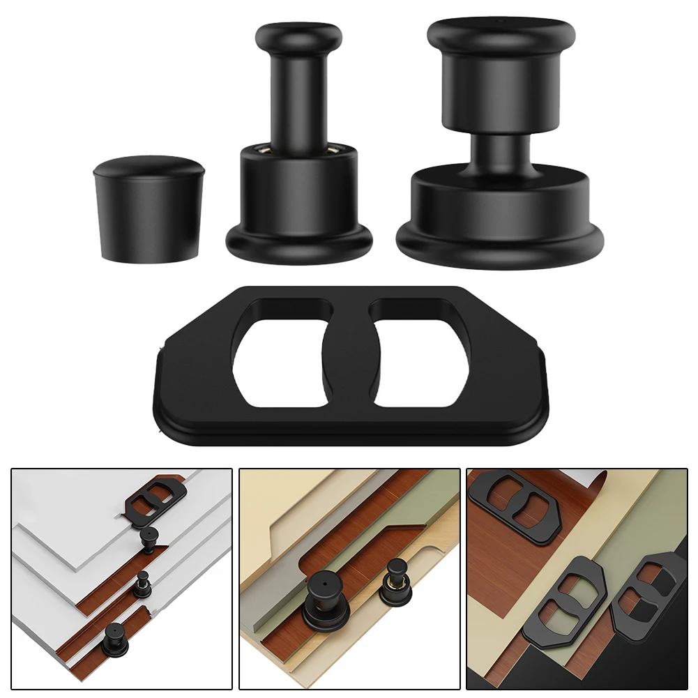 

Alloy Handle-Free Edge Banding Pressure Clamping Wheel Precision Tool Block For Smooth Woodworking Edge Banding Auxiliary Tool