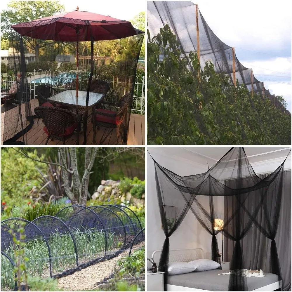 Ultra Fine Mesh Garden Vegetable Netting Breathable Mesh Screen Plants Mesh Cover Insect Net UV Resistant Mosquito Netting