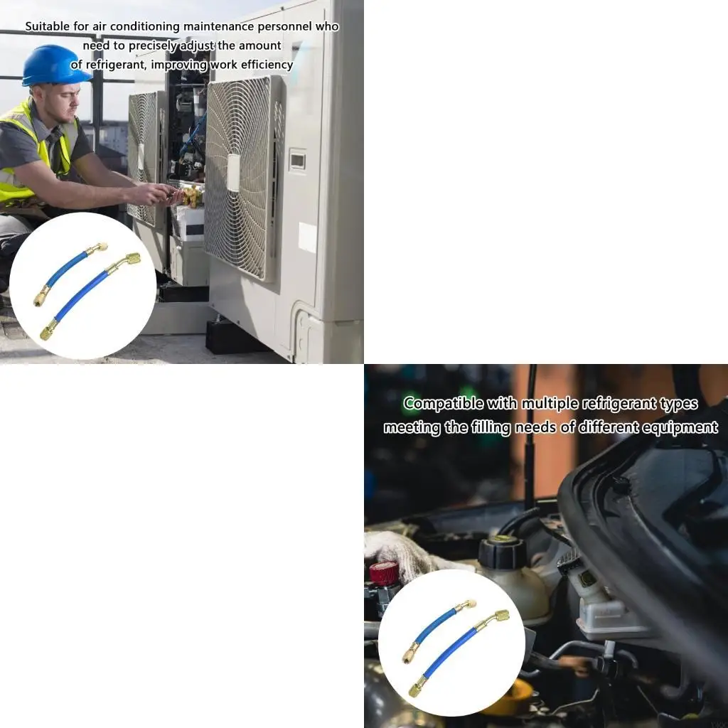 Universal Refrigerator Charging Equipment Built In Safety Features Corrosion Resistant Metal For AC Repair Professional Y4QC