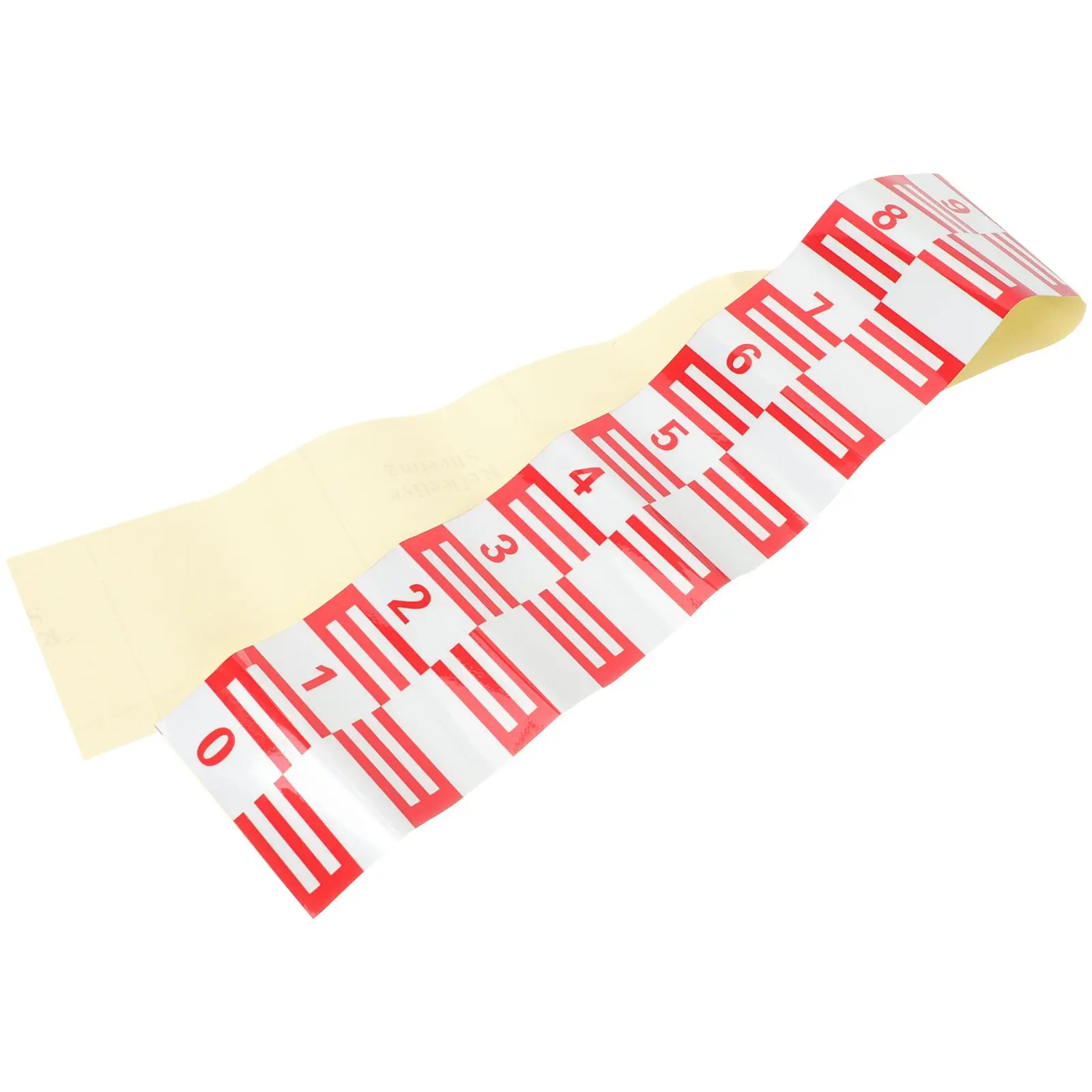 

Water Level 10x100cm Reflective Self Adhesive Sticker for Pool Pond Water Level Gauge Measurement Tool Waterproof
