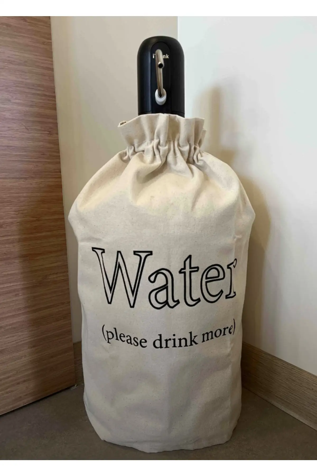 

Cream Carboy Cover Water Please Drink More Printed Home accessories kitchen decoration