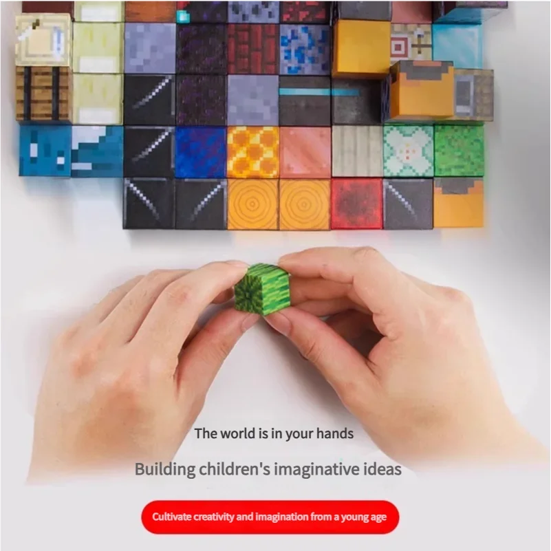 STEM Magnetic Tiles Building Blocks Toys for Kids Educational Construction Non-Toxic ABS Learning Toys Gift for Child Birthday