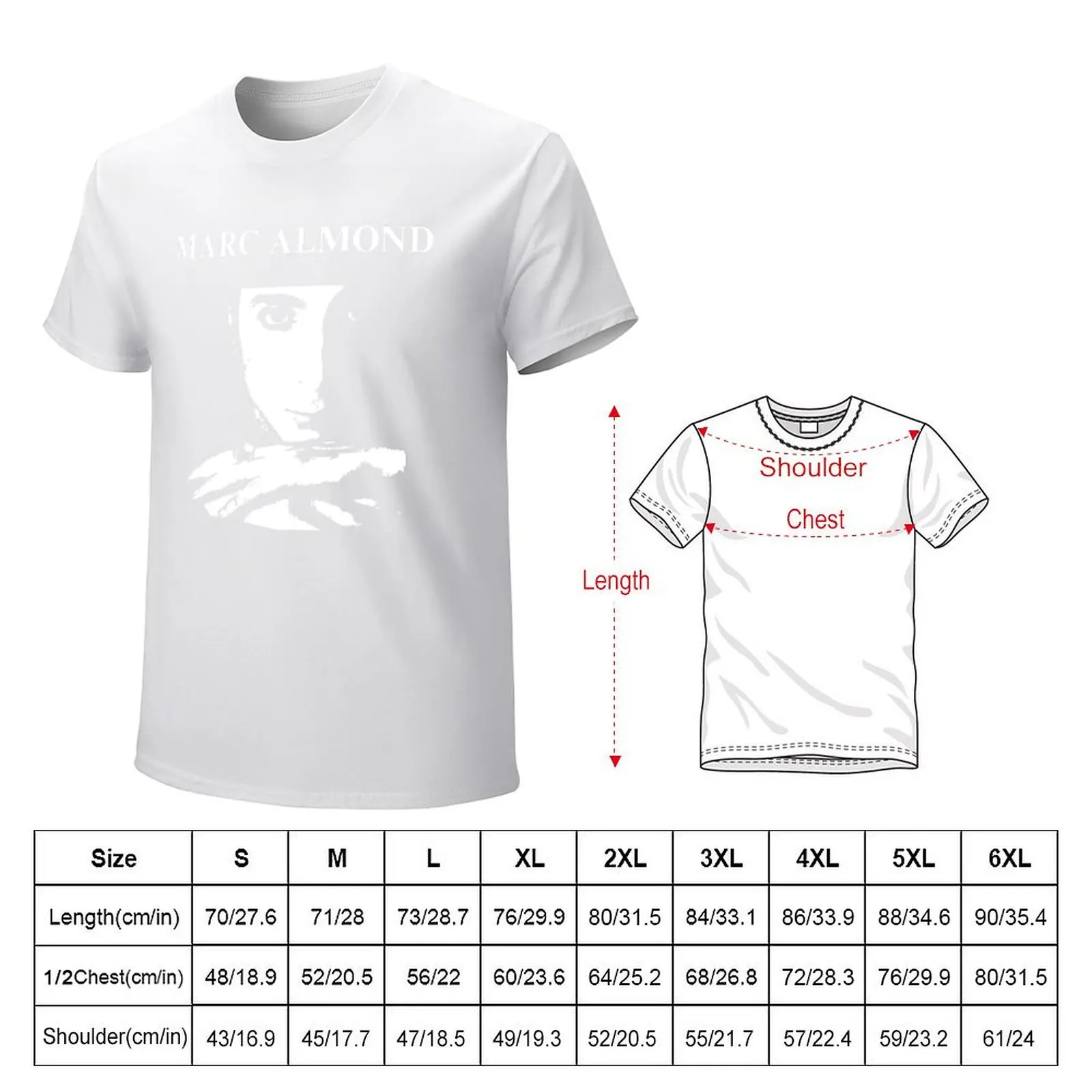 Men Women Marc Almond T-shirt graphics shirts graphic tees sublime mens champion t shirts