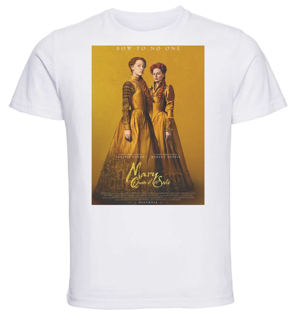 

T-shirt Unisex - White - Mary Queen Of Scots Playbill