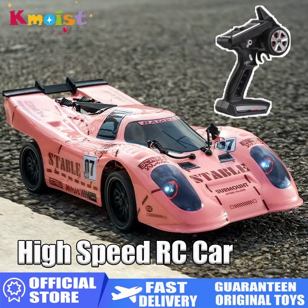 High-speed 4WD RC Racing Car Carbon Brush Drift Light Competitive Remote Control Cars Sports Vehicle Model Children's Toys Gifts