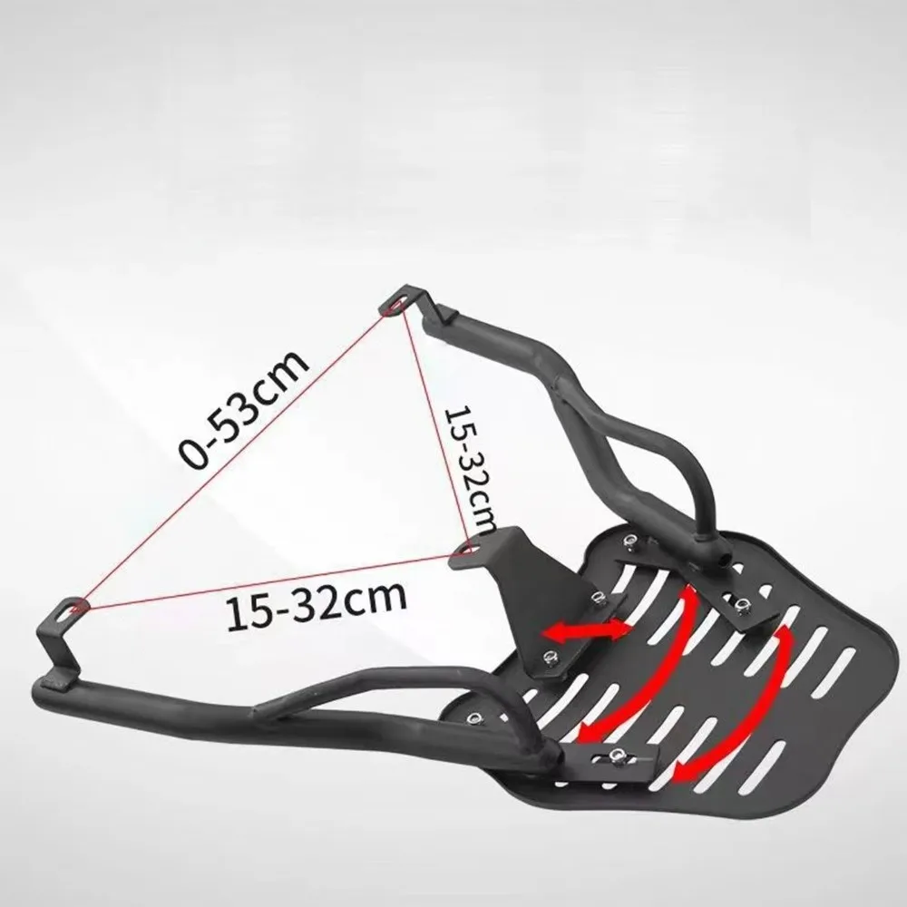 

Easy Installation Motorcycle Rear Luggage Rack Replacement Part Multifunction Rear Luggage Rack Carrier Extender Carrier