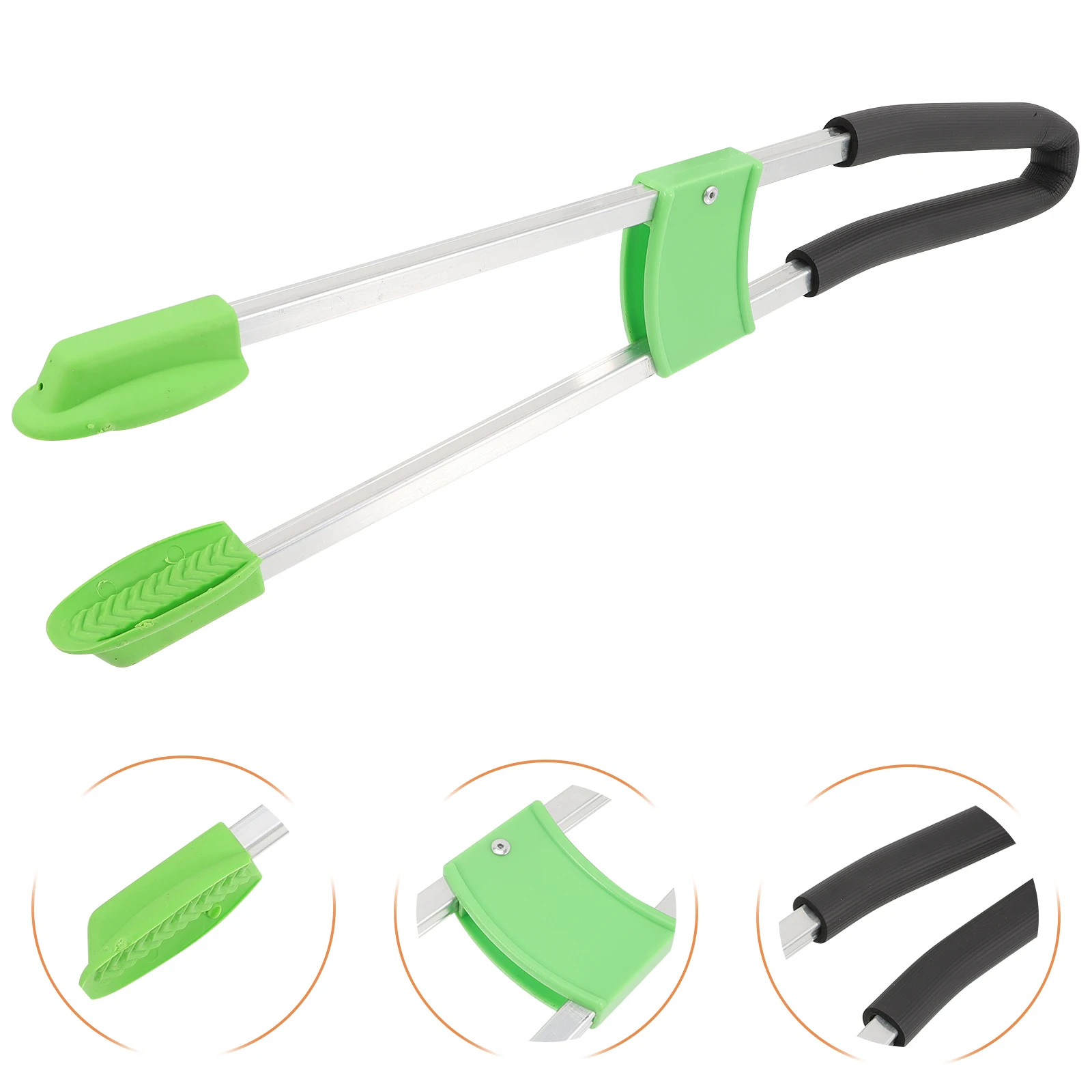 

51Cm Cleaning Tools Trash Picker Litter Grabber Rubbish Reacher Garbage Clip Aluminum Alloy Ergonomic Handle Non Slip