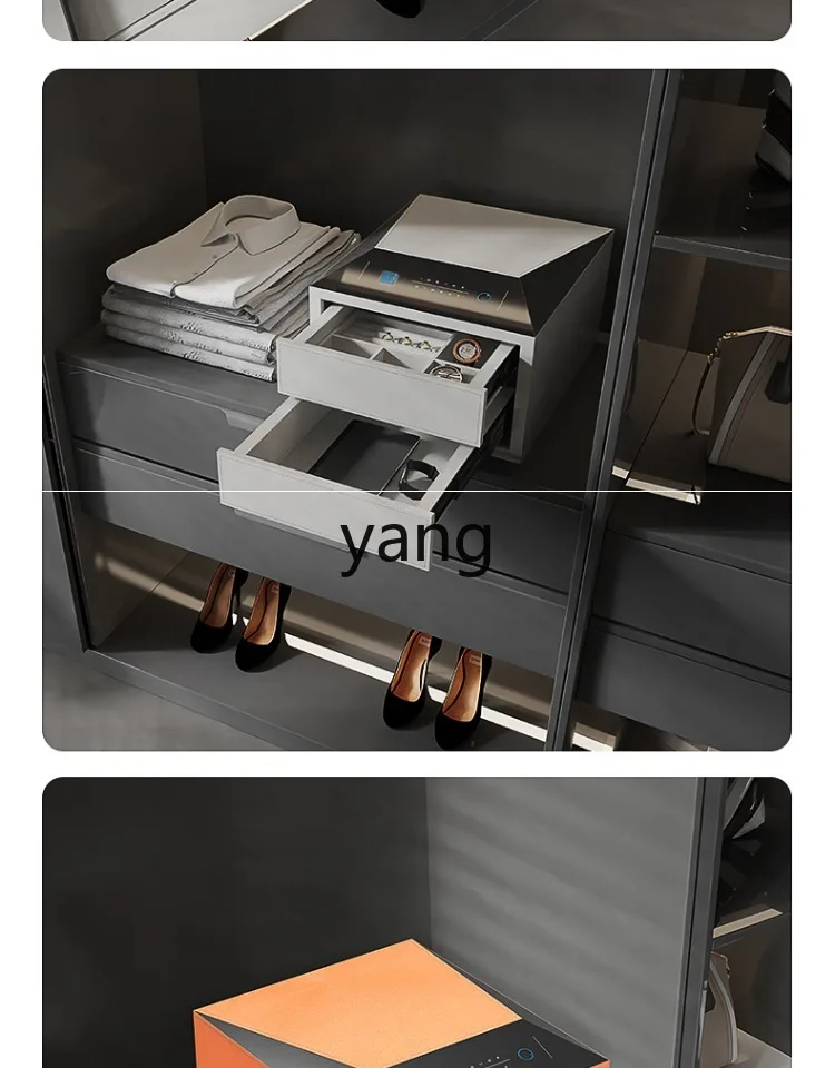 LH Household Small Drawer Safe Double Layer, Hidden in Wardrobe