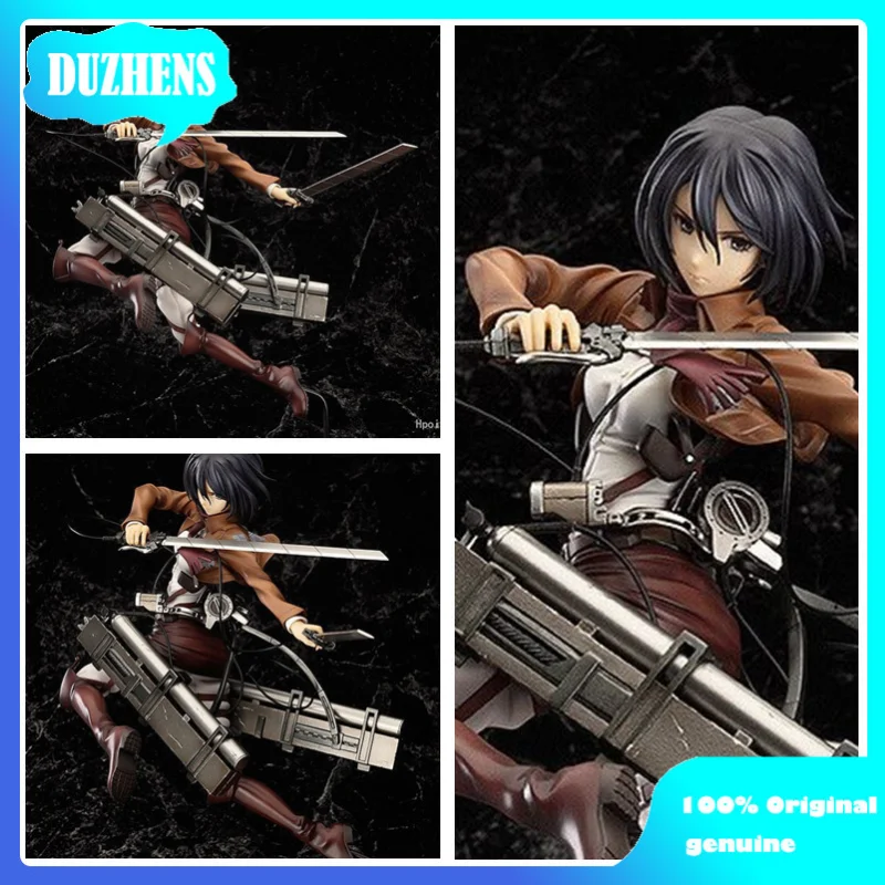 GSC Original:Attack On Titan Levi Eren Mikasa 28-32cm PVC Action Figure Anime Figure Model Toys Figure Collection Doll Gift