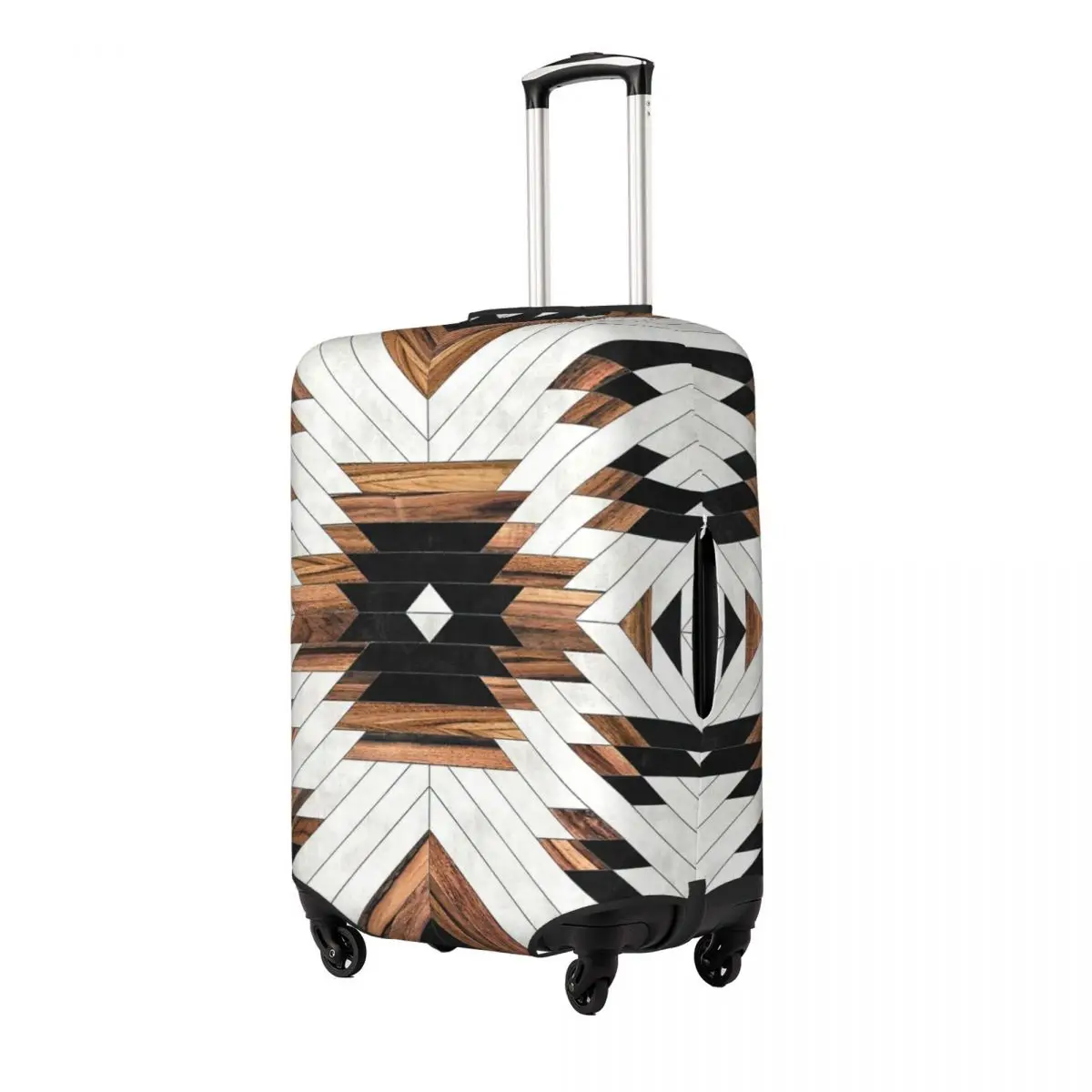 Urban Tribal Pattern- Aztec Print Luggage Protective Dust Covers Elastic Waterproof 18-32inch Suitcase Cover Travel Accessories