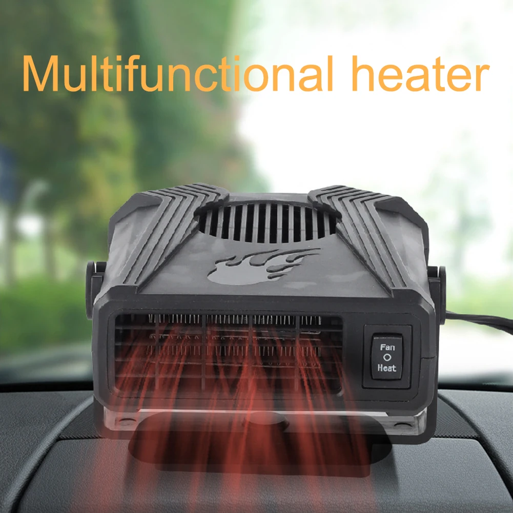 150W Car Electric Autonomous Windshield Demister Car Heater 12V DC Cooling Fan Defogger Defroster Demister Car Heating Fans