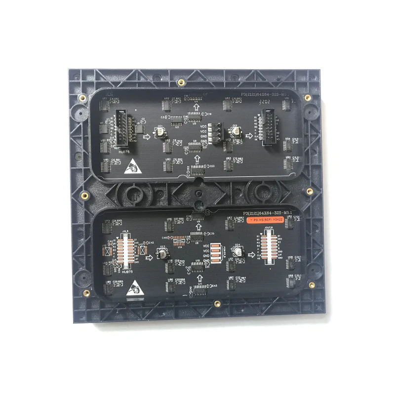 Módulo de tela LED RGB interno P3 192 * 192mm 1/32Scan SMD 2121 Módulo de exibição de propaganda LED 64 * 64 pontos