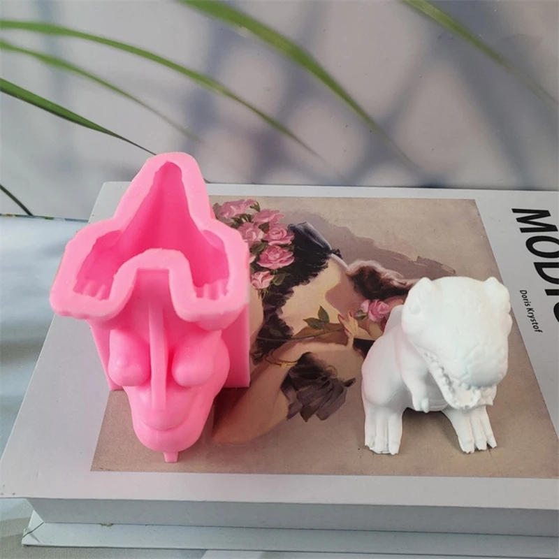 Dinosaur Silicones Molds, Animal Molds for Making Soap Gypsum Decorations Holiday Present