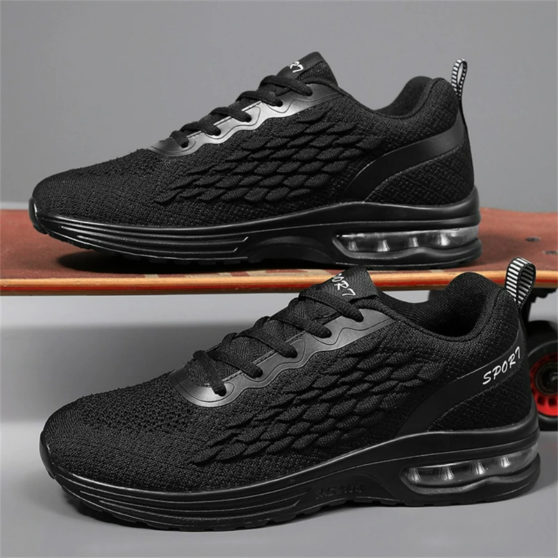 

Men Sports Shoes Big Size Comfortable Fashionable Lace Up Casual Anti Slip Wear-resistant Outdoor Mesh Running Shoes for Men
