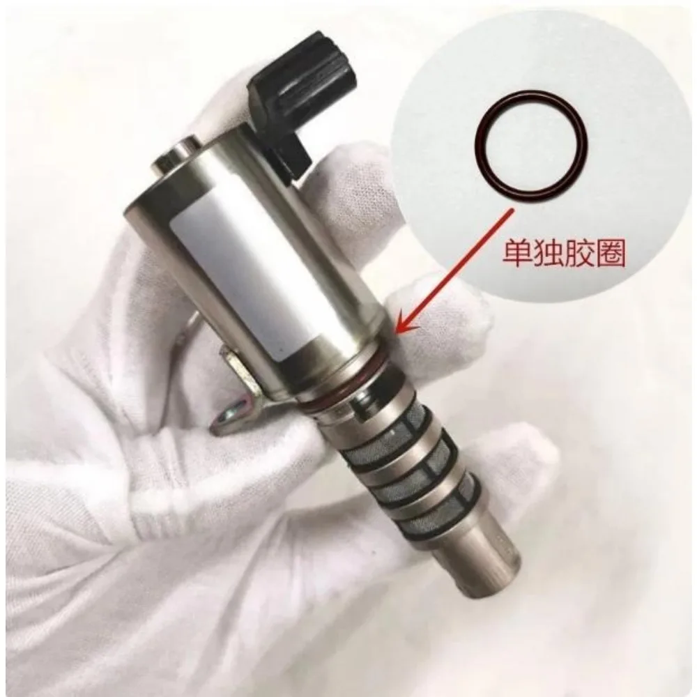 Válvula de Controle de Óleo VTC 15832PNA023, Válvula Solenoide de Pressão do Cabeçote, Anel de Vedação de Borracha para Honda Accord, Civic, Odyssey, Fit, CR-V