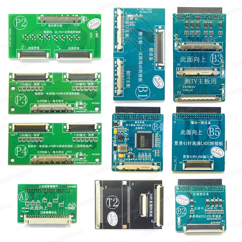 Carte d'écran TV Testeur intégré EX-V2080 carte mère TV LCD Polaroid LV-DS/MINI-LVDS/4K-VBY1screen Polaroid