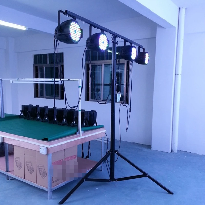 4.5M Thick Hand Crank Lifting Tripod Light Stand, Stage Par Light Bracket for Wedding and Event Lighting