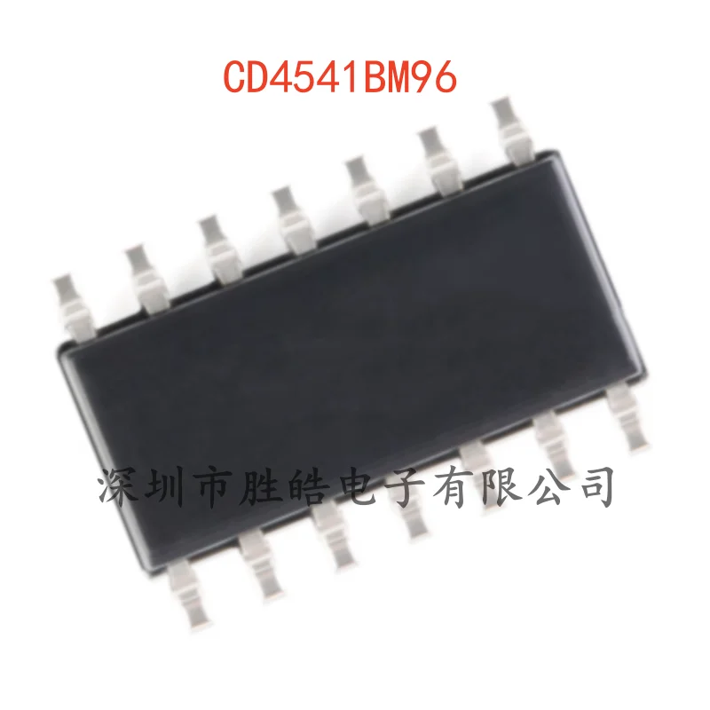 (10PCS)  NEW  CD4541BM96   4541BM96   CMOS Programmable Timer-High Voltage Type Chip    SOIC-14  CD4541BM96  Integrated Circuit