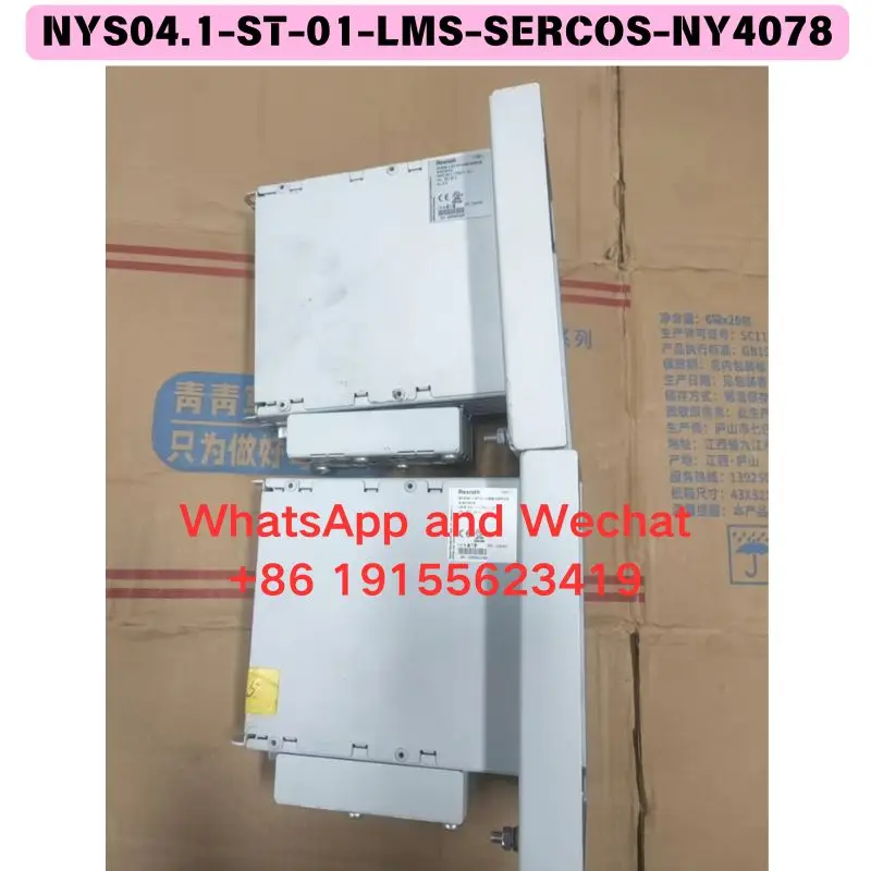 Used NYS04.1-ST-01-LMS-SERCOS-NY4078 Driver Functional test OK