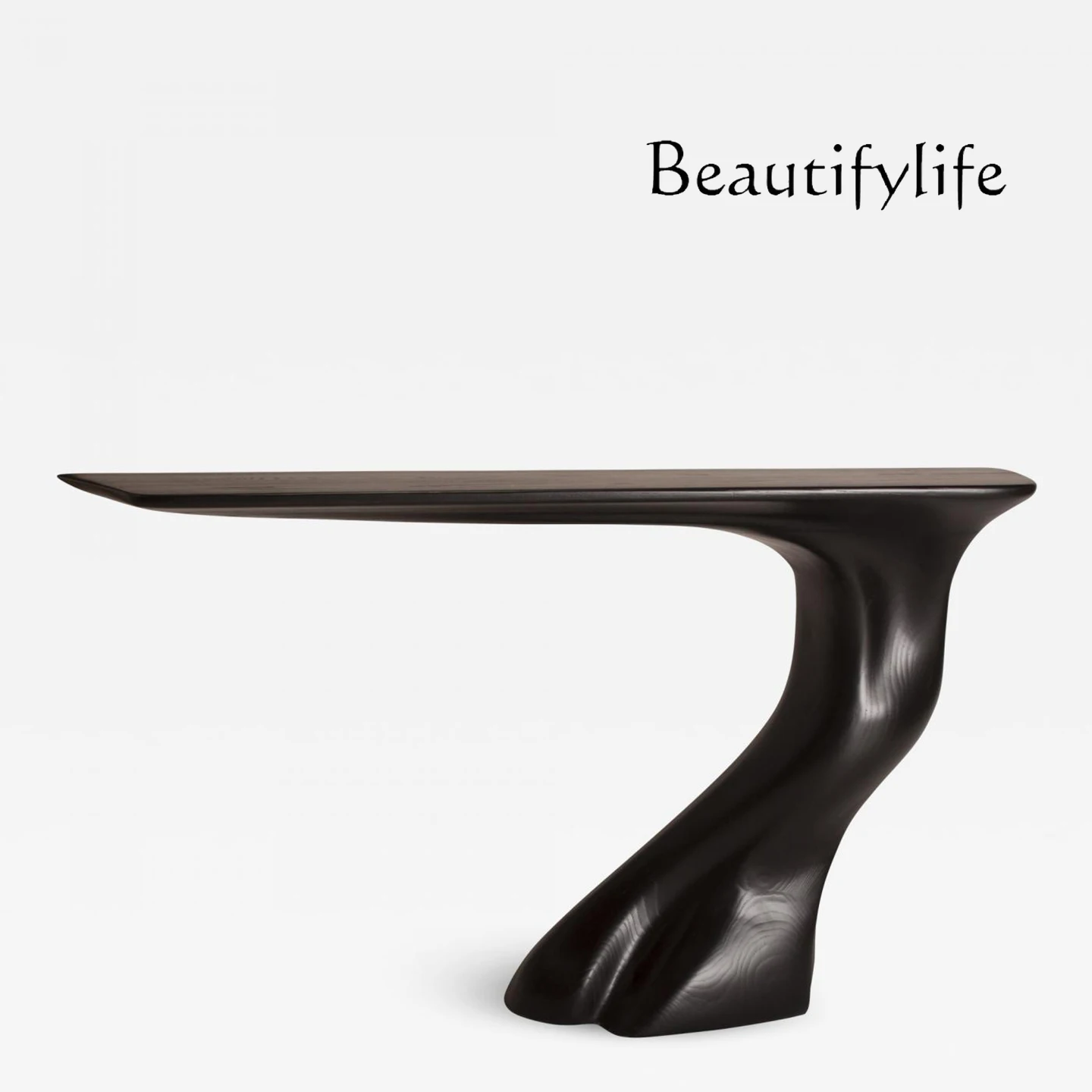 

Italian high-end living room tree root entrance table villa entrance corridor end view table fiberglass specialshaped decoration