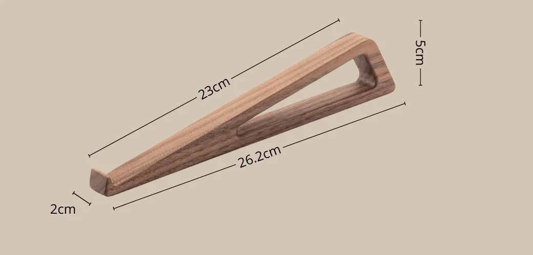 Wooden Laptop Stand - Foldable Vertical Desktop Riser, Portable Mini Holder with Cooling Function for Laptops and Tablets